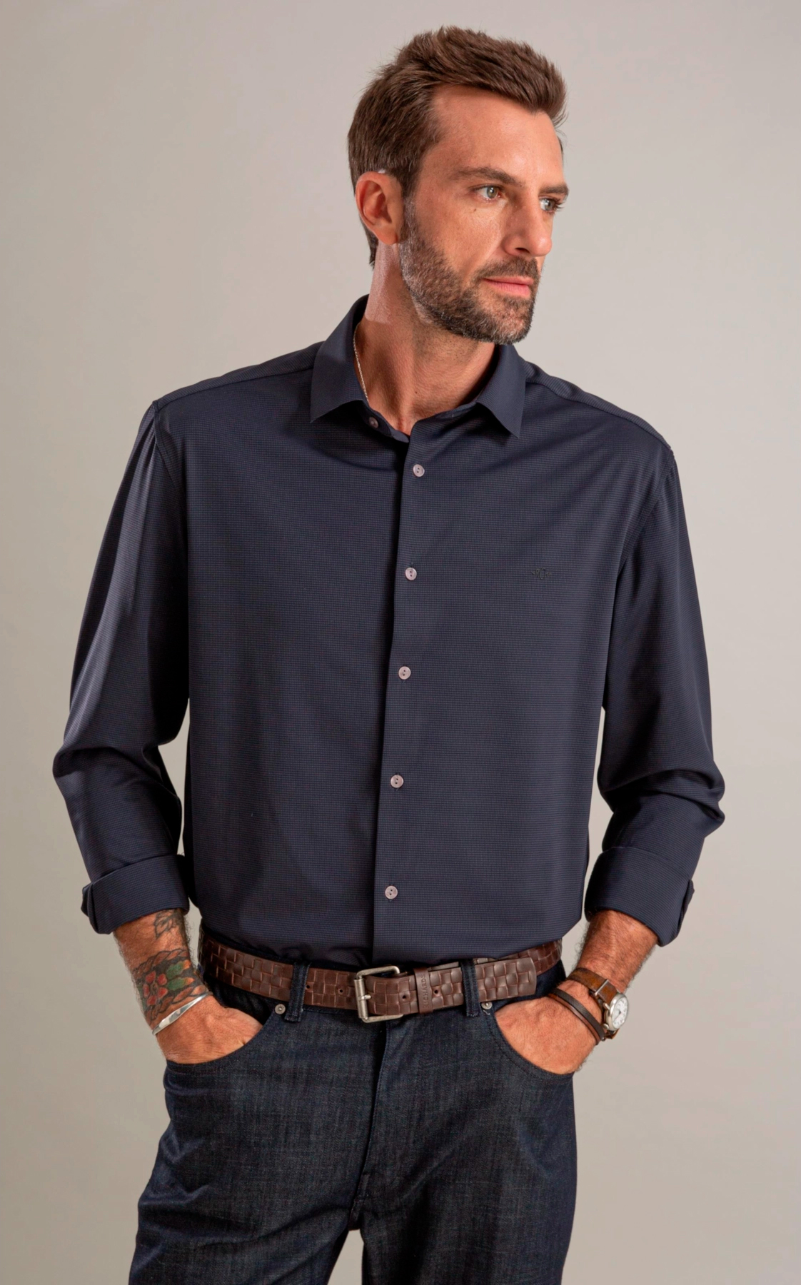 Camisa Malha Nylon Tech MI