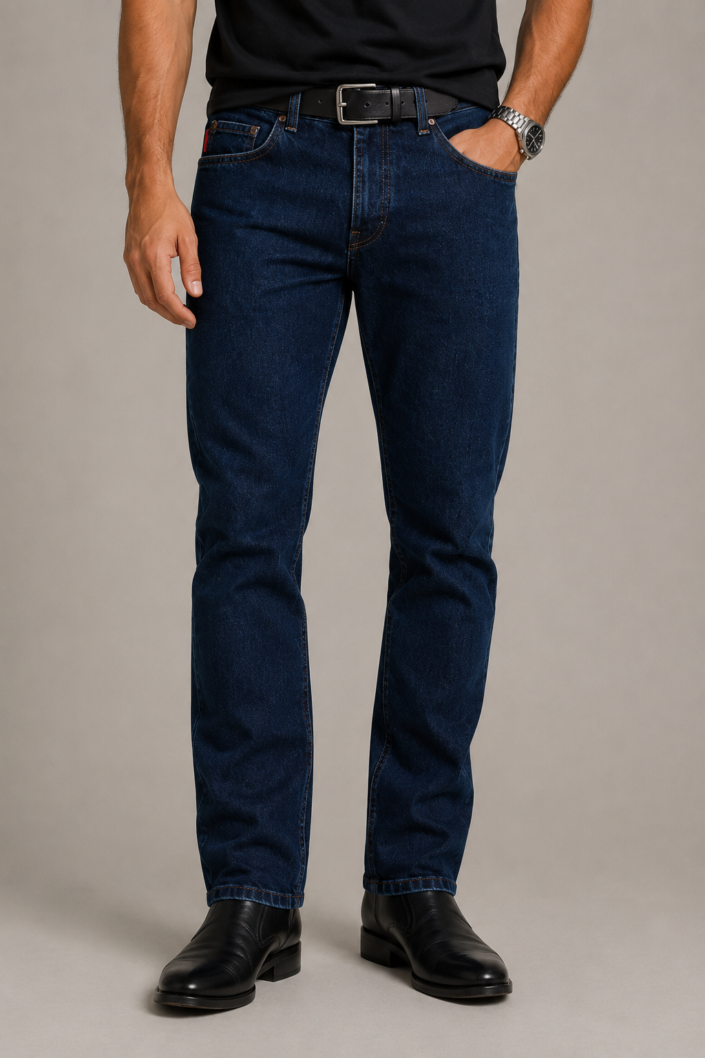 Calça Jeans First Blue 5 Pocket