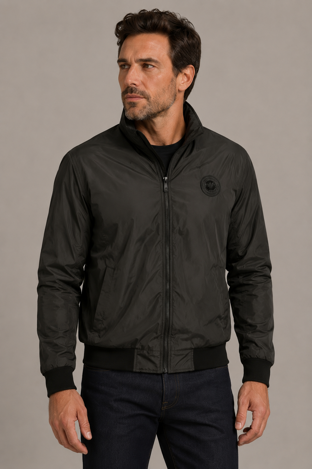 Jaqueta Nylon Padding Bomber
